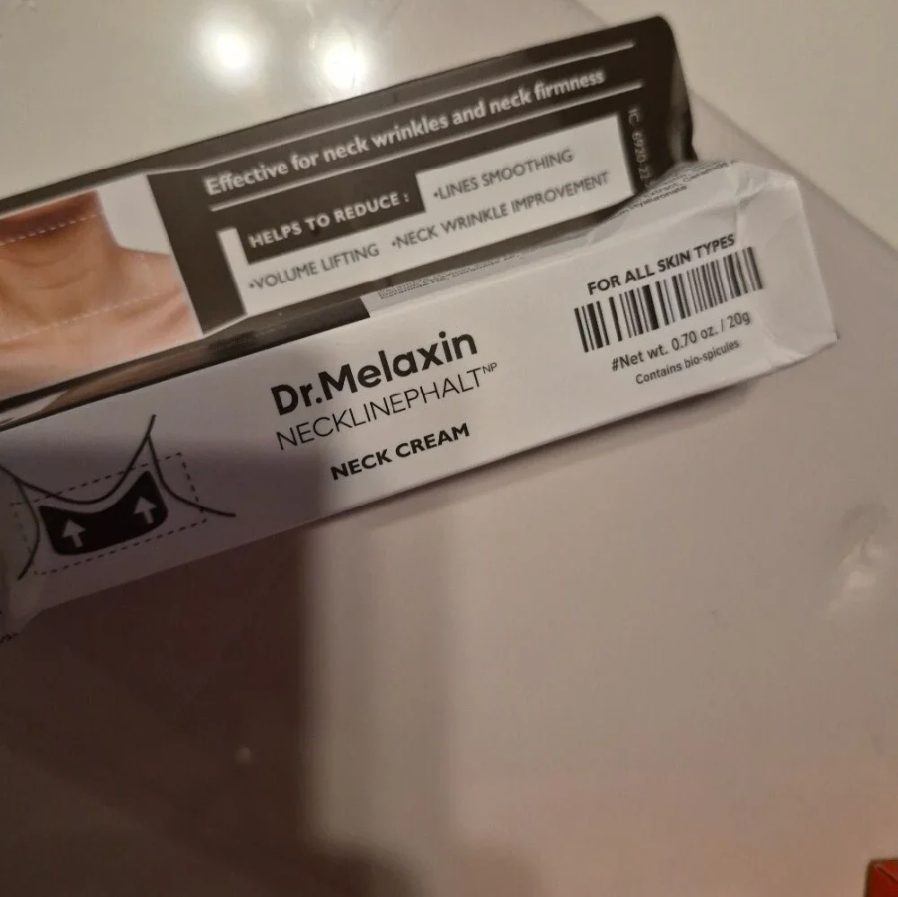 0NecklineCream - White | Neck Cream for Neck Firmness Dr Melaxin